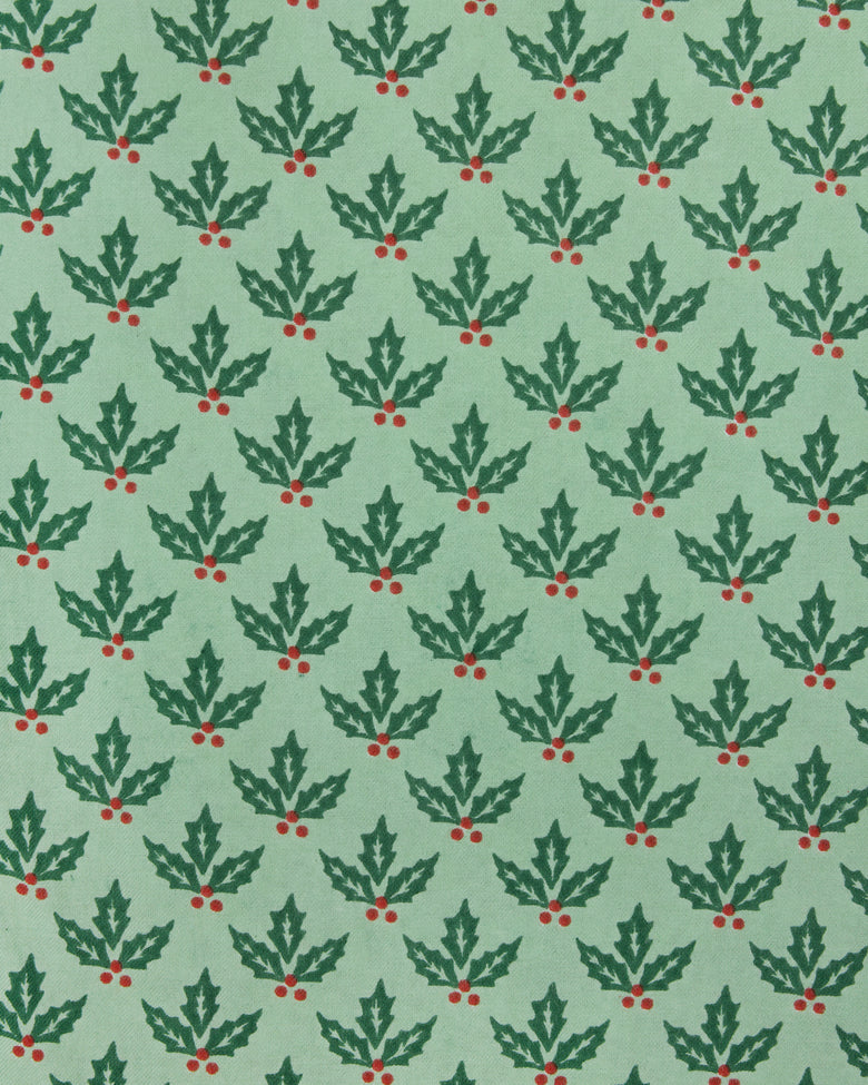 Holly Gifts - Lightweight Flannel Pet Bandana - Garland - Printfresh