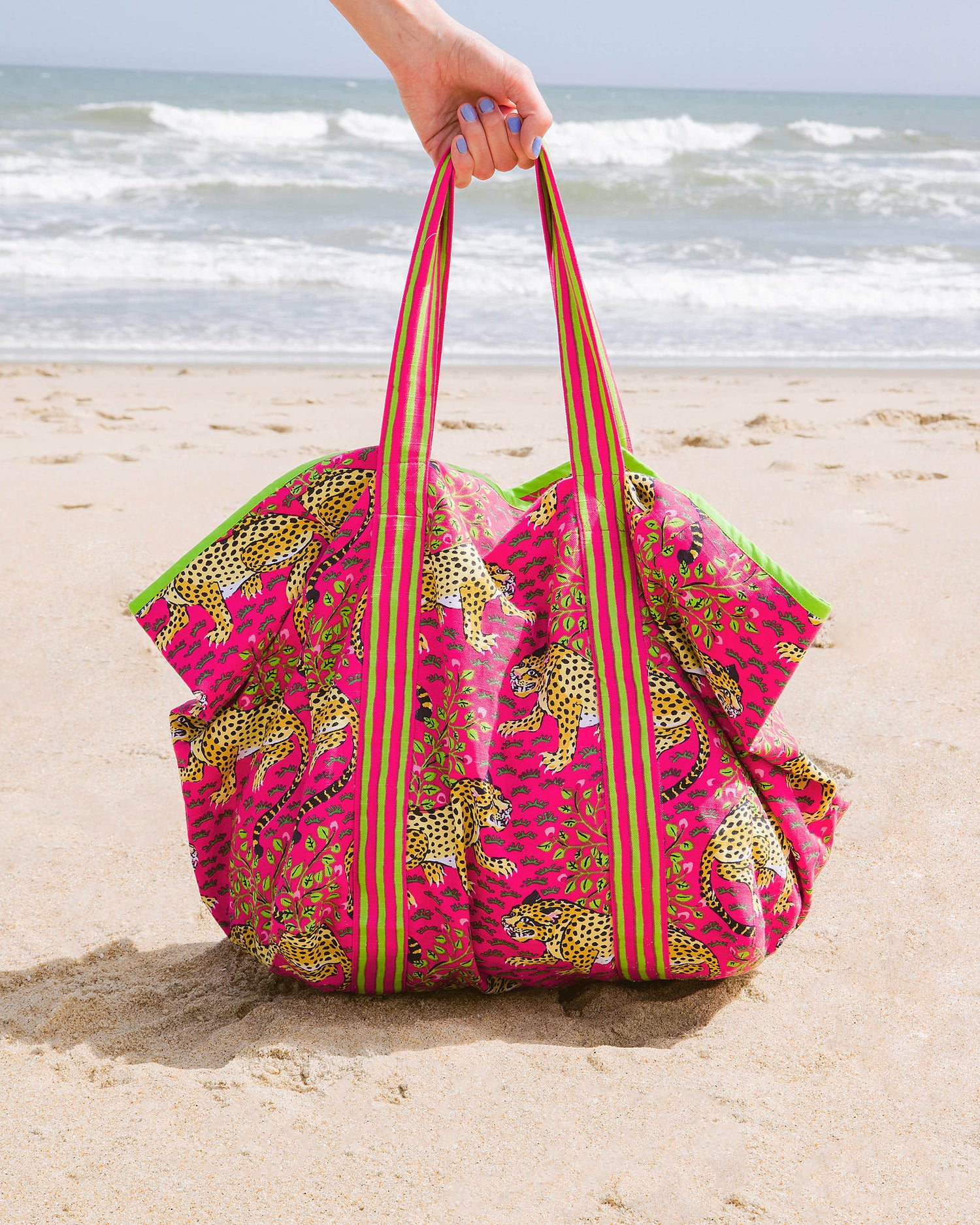 Bagheera - Beach Bag - Hot Pink - Printfresh