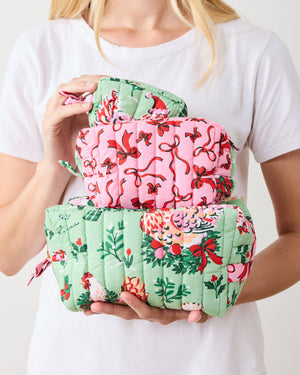 Holiday Hens - Three's Best Pouch Set - Sage