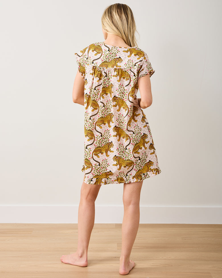 Bagheera - Pintuck Nightgown - Blush - Printfresh