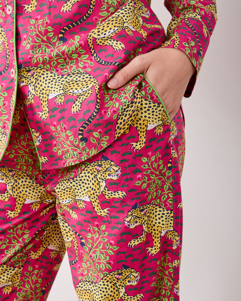 Bagheera - Long PJ Set - Hot Pink