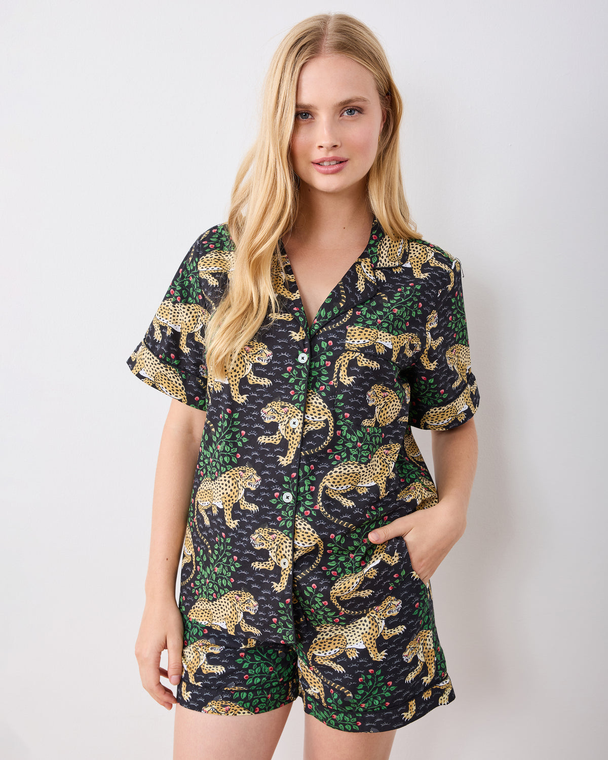 Bagheera Short PJ Set Ink