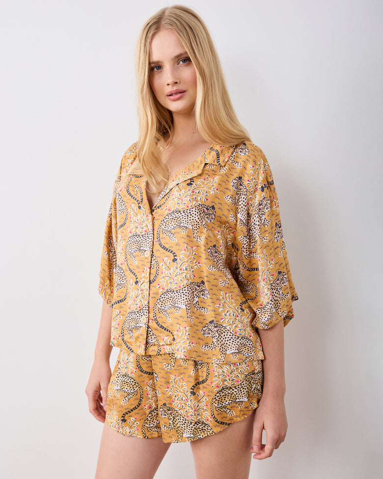 Bagheera - Eco Satin Sweet Dreams Set - Tobacco - Printfresh