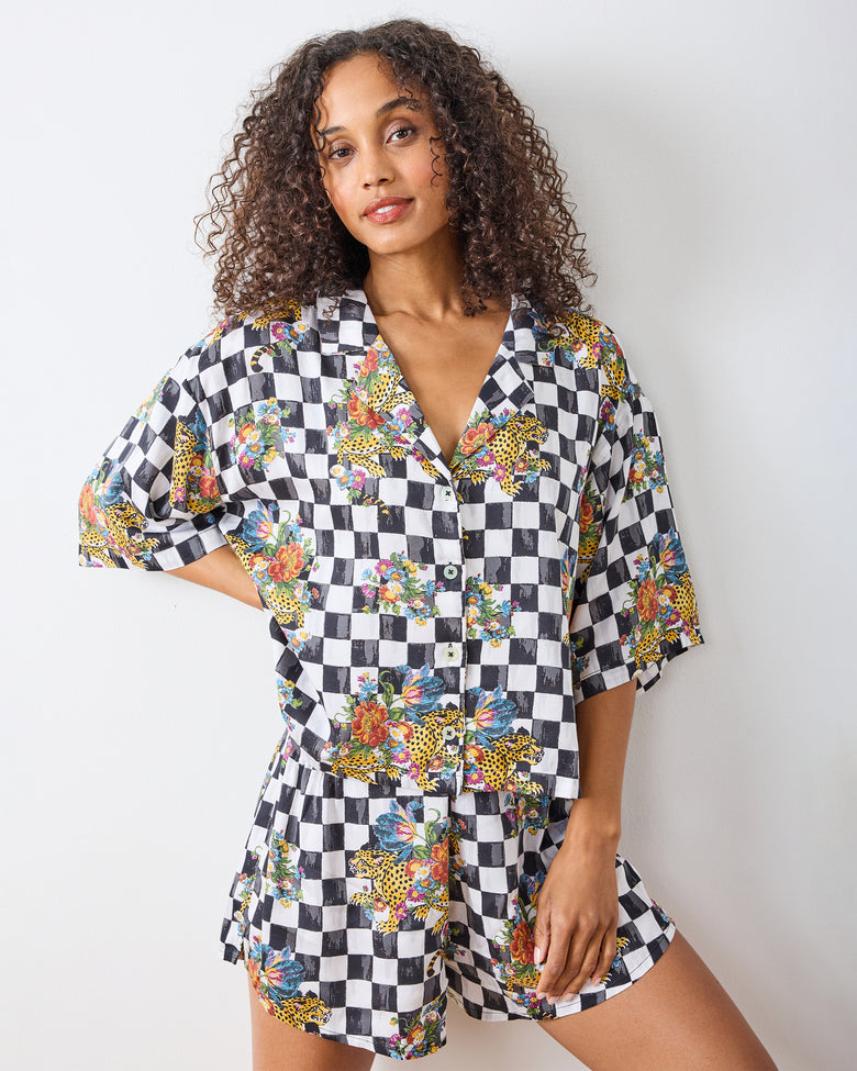 Courtly Check Bagheera - Eco Satin Sweet Dreams Set - Floral