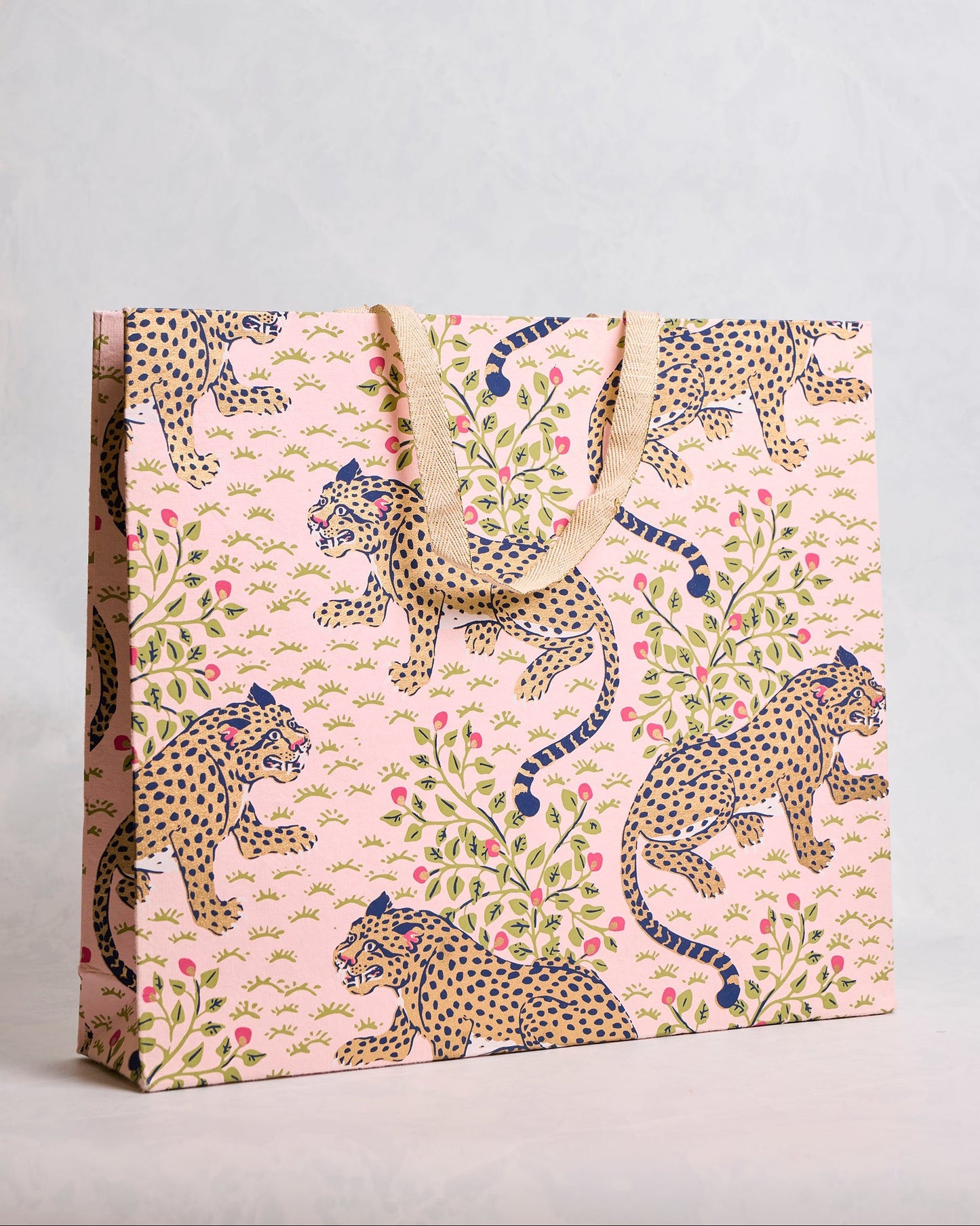 Bagheera - Handmade Gift Bag - Blush - Printfresh