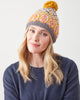 Grey - Vintage Chalet Hat - French Knot - Printfresh