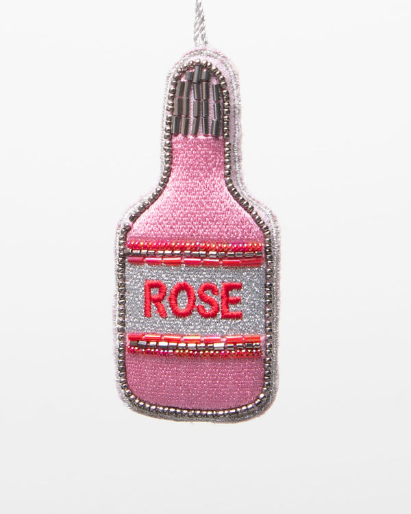 Rose Bottle - Rose Bottle Embellished Ornaments - Skippy Cotton - Printfresh