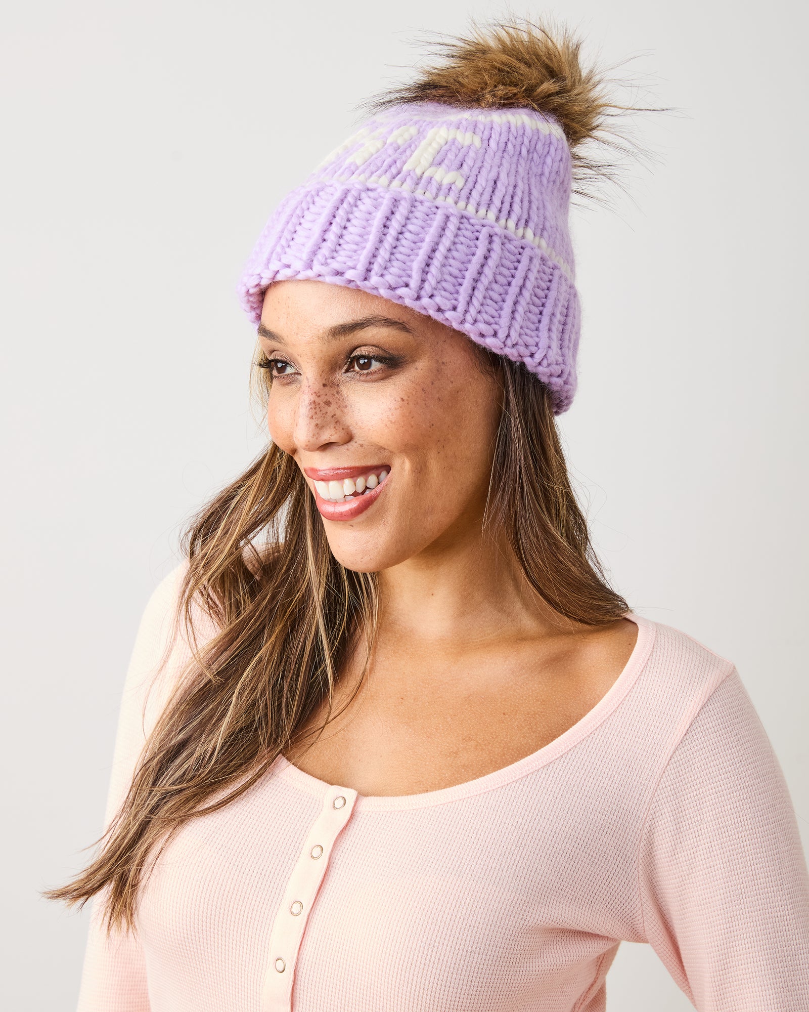 Lavender - NYC Beanie - Sh*t That I Knit - Printfresh