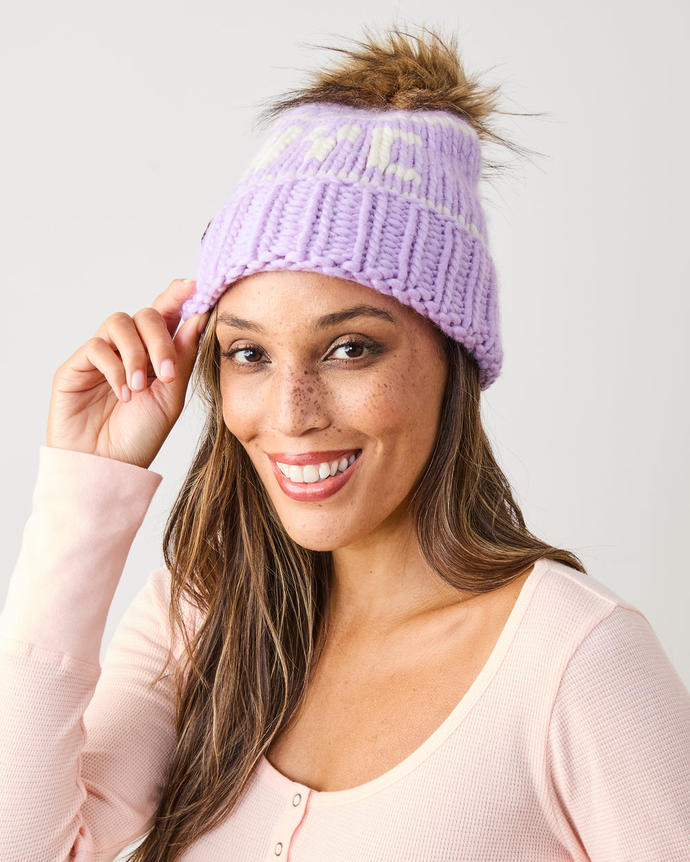 Lavender - NYC Beanie - Sh*t That I Knit - Printfresh