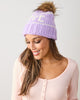 Lavender - NYC Beanie - Sh*t That I Knit - Printfresh