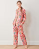 Antelope's Forest - Long PJ Set - Coral - Printfresh