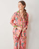 Antelope's Forest - Long PJ Set - Coral - Printfresh