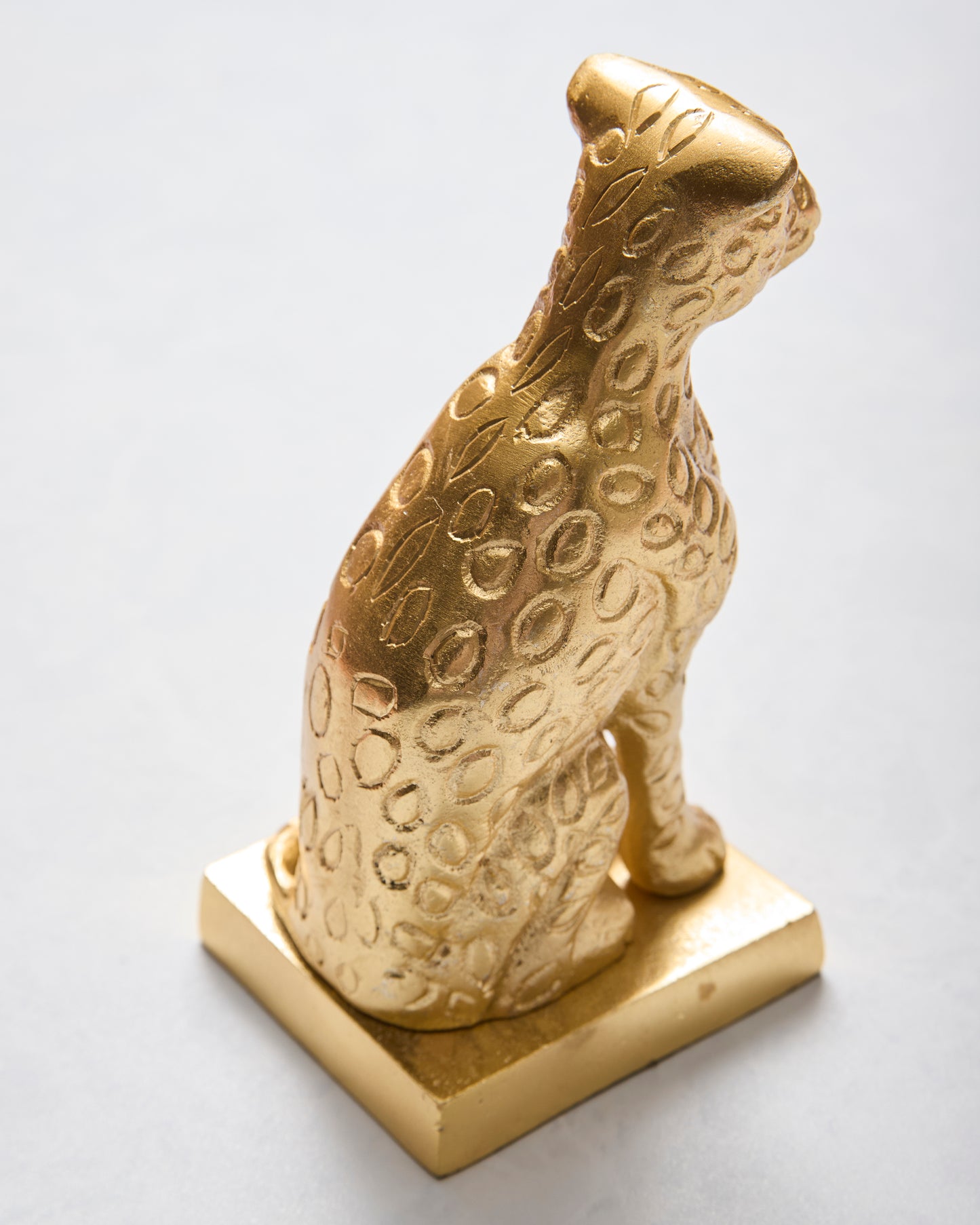 Gold - Leopard Bookend Set - 8 Oak Lane - Printfresh