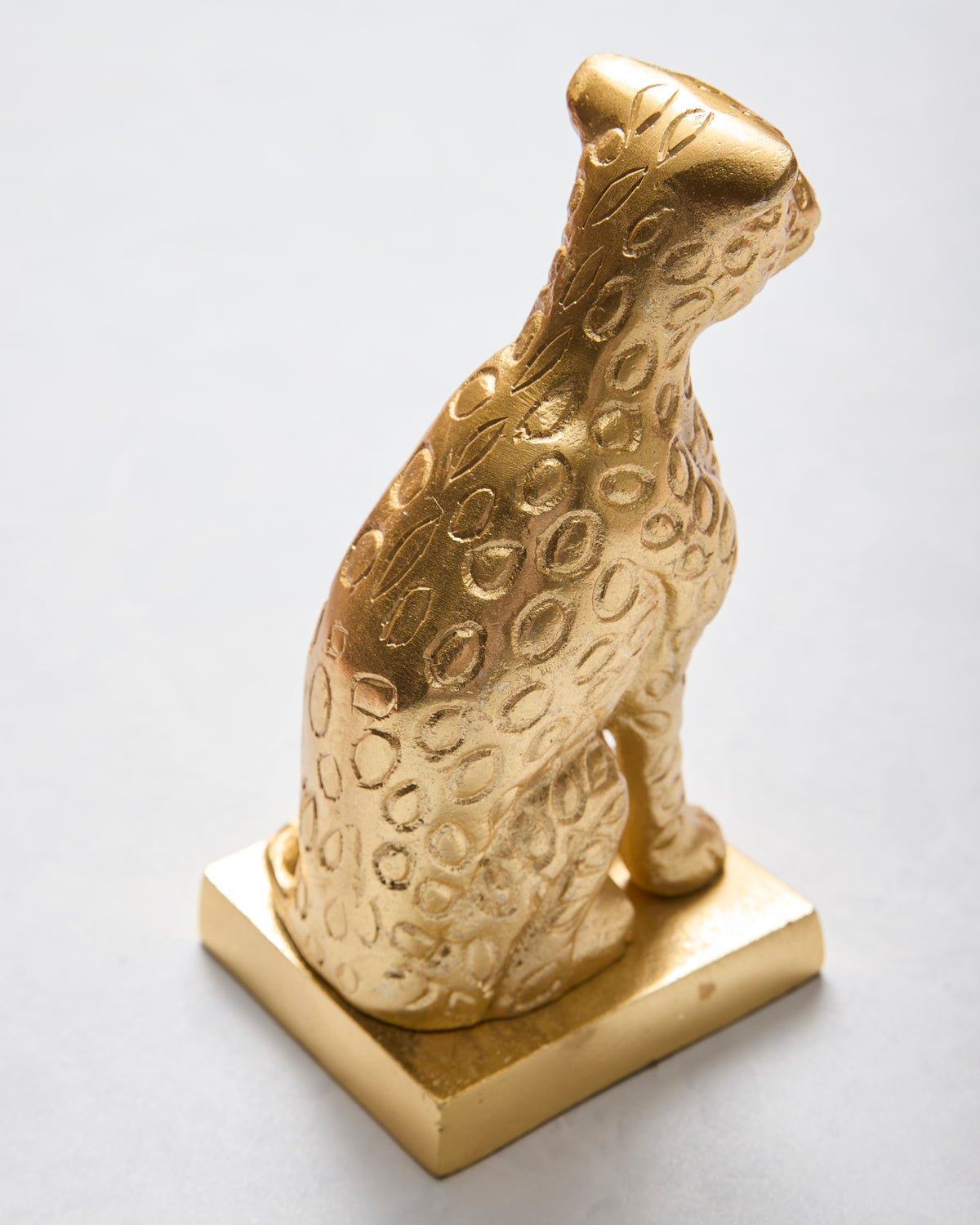 Gold - Leopard Bookend Set - 8 Oak Lane - Printfresh