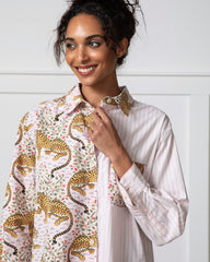 Bagheera - Everyday Button Down - Blush - Printfresh