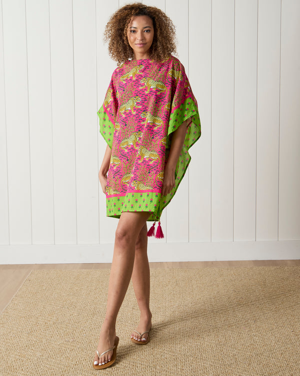 Bagheera - Cabana Club Cover-Up - Hot Pink - Printfresh