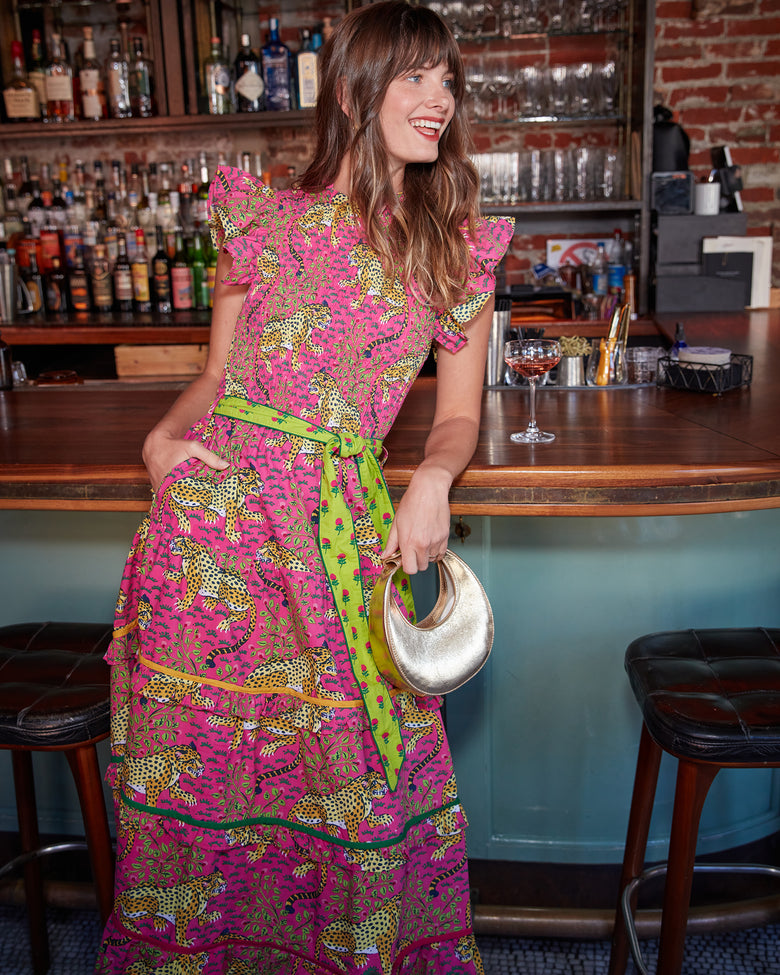 Bagheera - Ready to Ruffle Dress - Hot Pink