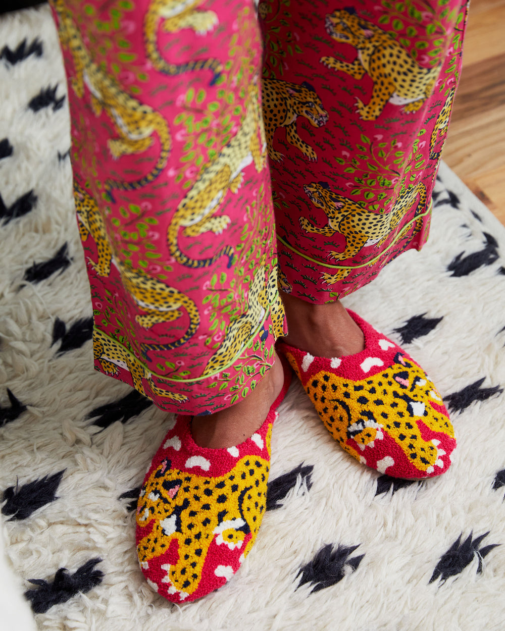 Lingeramas - Sexy Leopard Print Lingerie Legging Pajamas Leggings