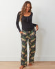 Bagheera - Henley & Flannel PJ Pants Set - Ink - Printfresh