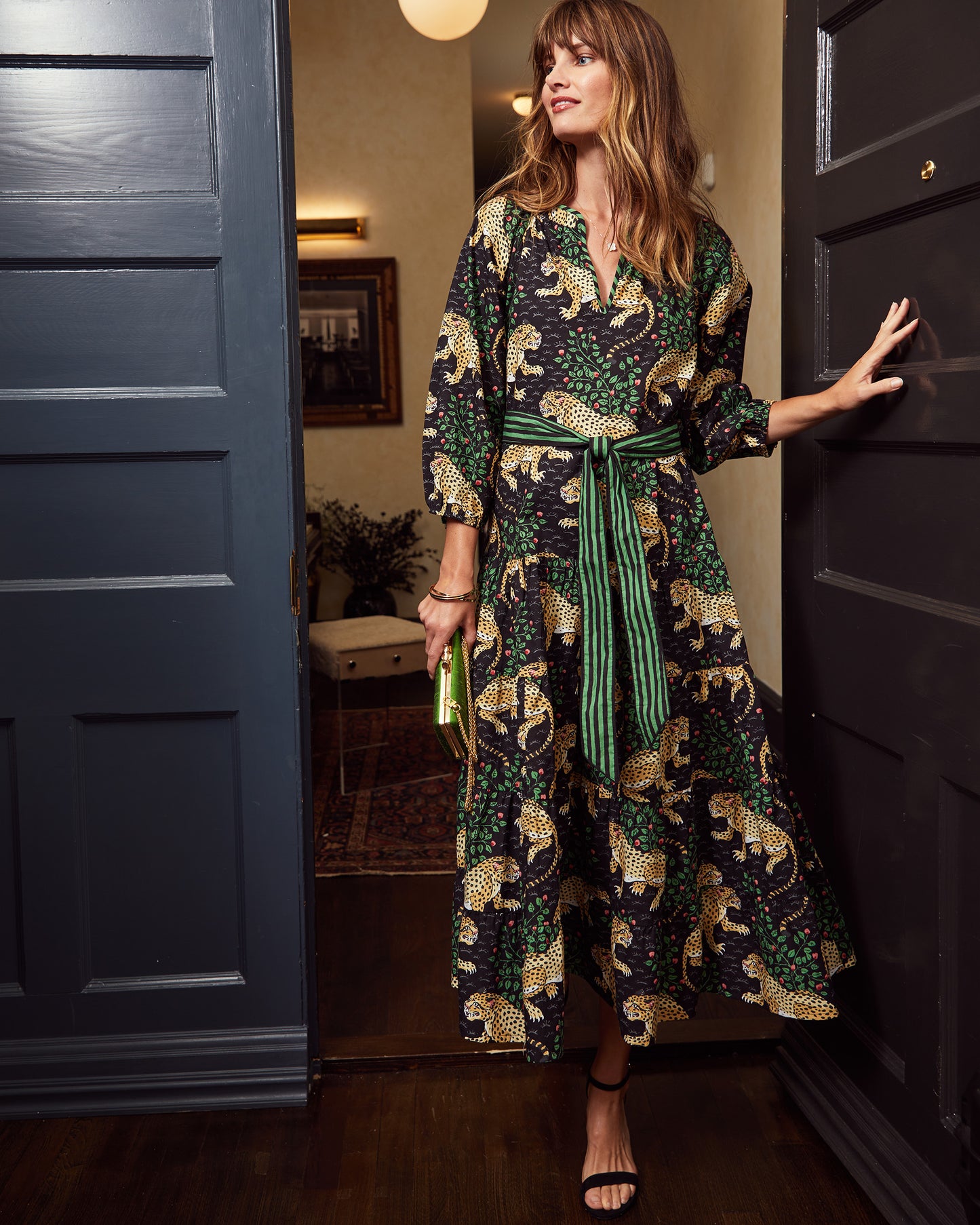 Bagheera - Main Street Dress - Ink - Printfresh