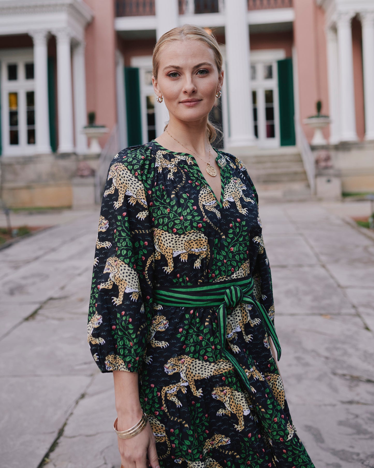 Bagheera - Main Street Dress - Ink - Printfresh