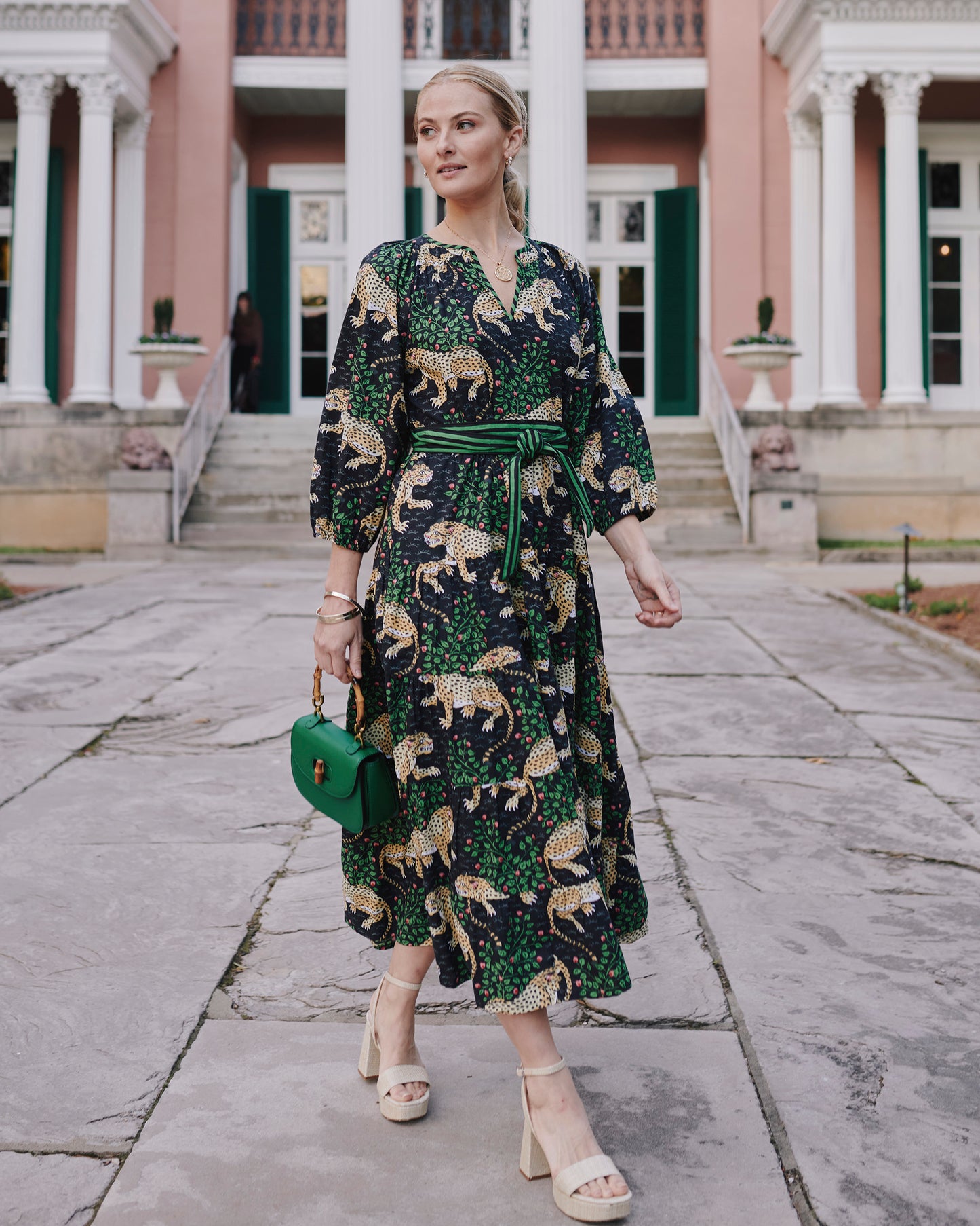 Bagheera - Main Street Dress - Ink - Printfresh