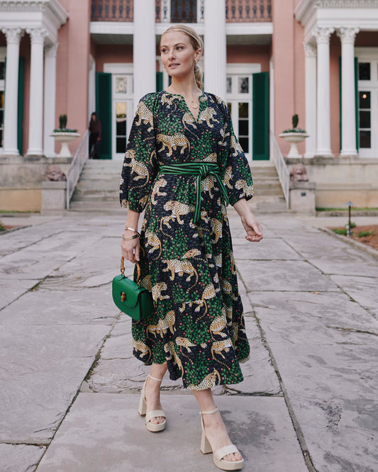 Bagheera - Main Street Dress - Ink - Printfresh