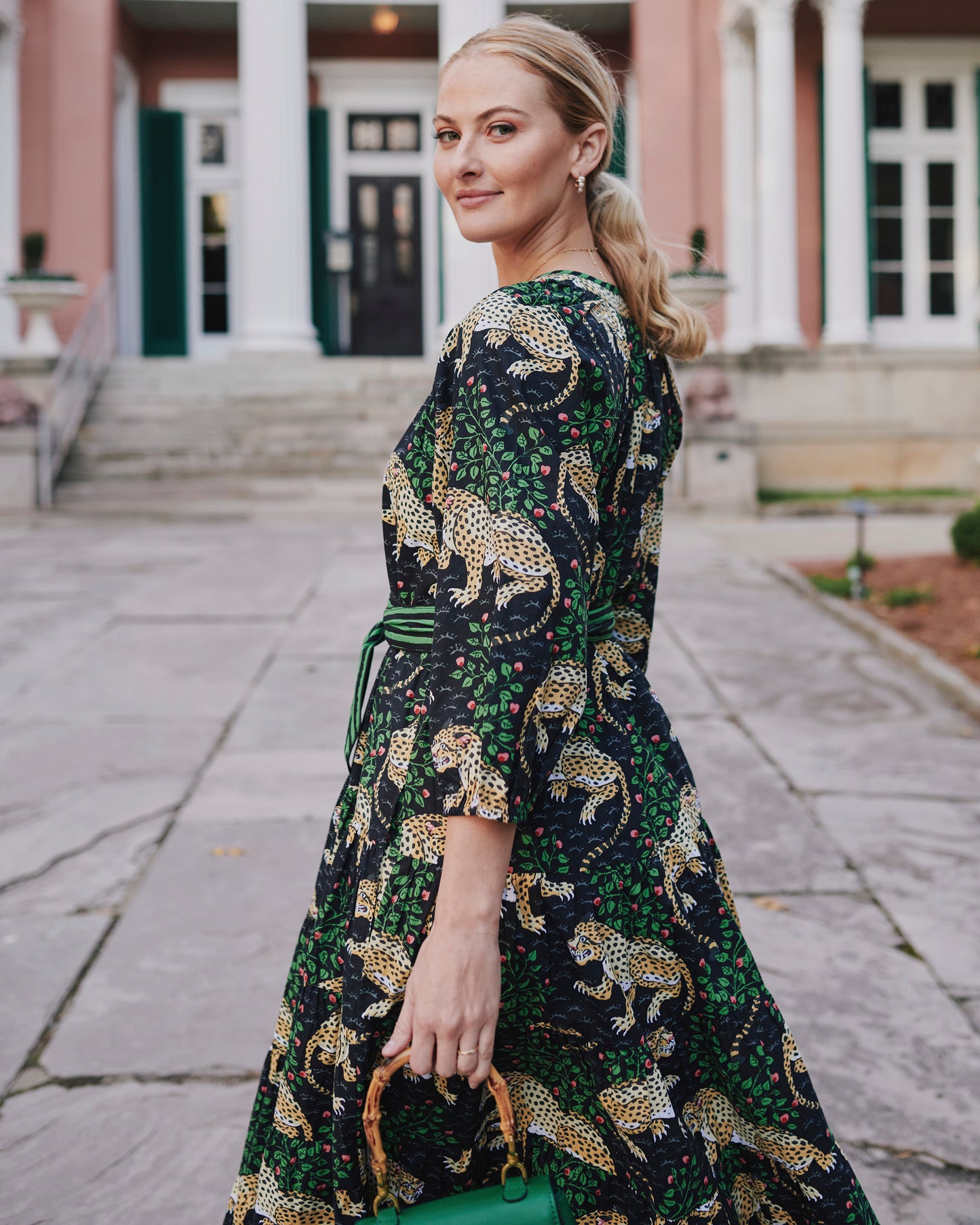 Bagheera - Main Street Dress - Ink - Printfresh