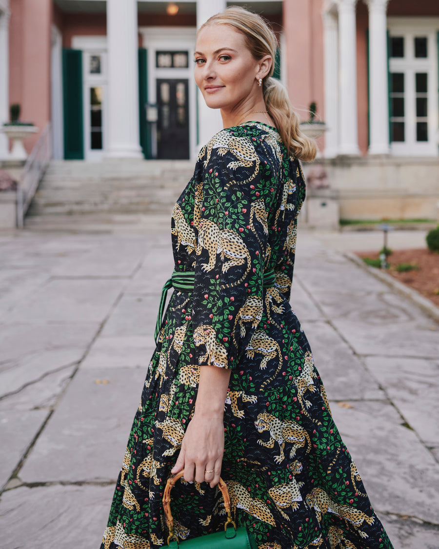 Bagheera - Main Street Dress - Ink - Printfresh