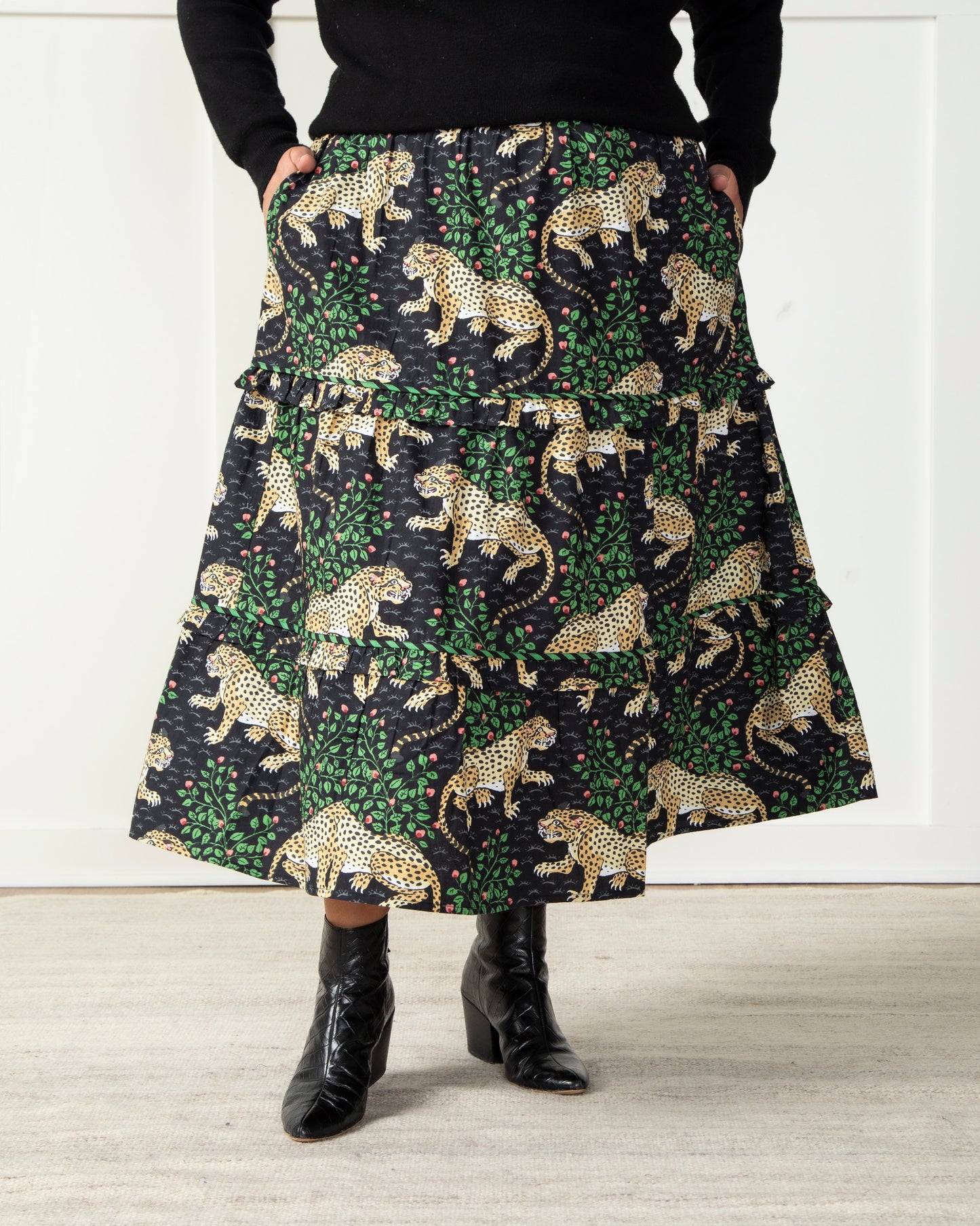 Bagheera - Now or Later Skirt - Ink - Printfresh