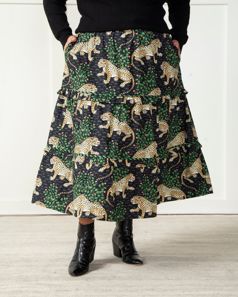 Bagheera - Now or Later Skirt - Ink - Printfresh