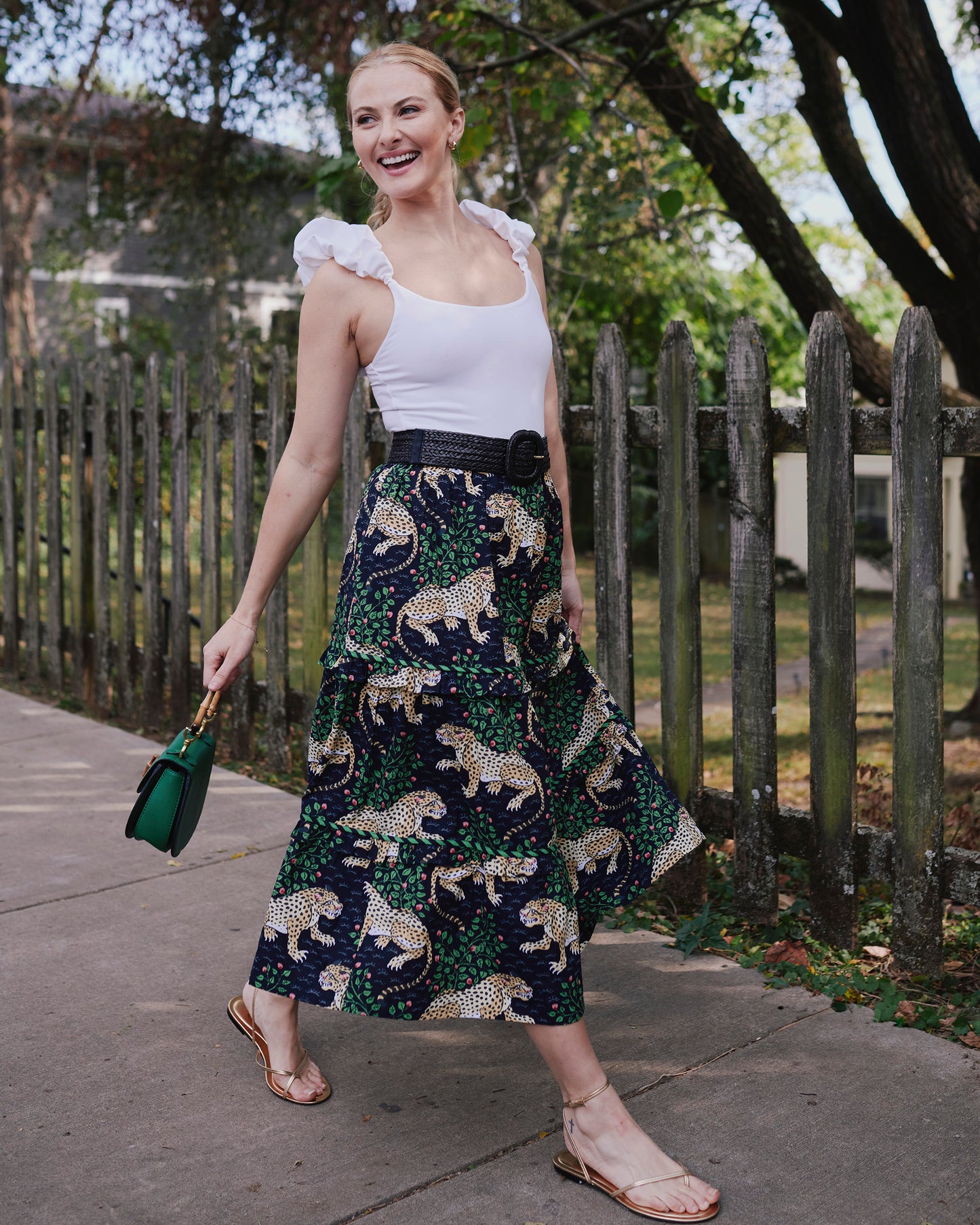 Bagheera - Now or Later Skirt - Ink - Printfresh