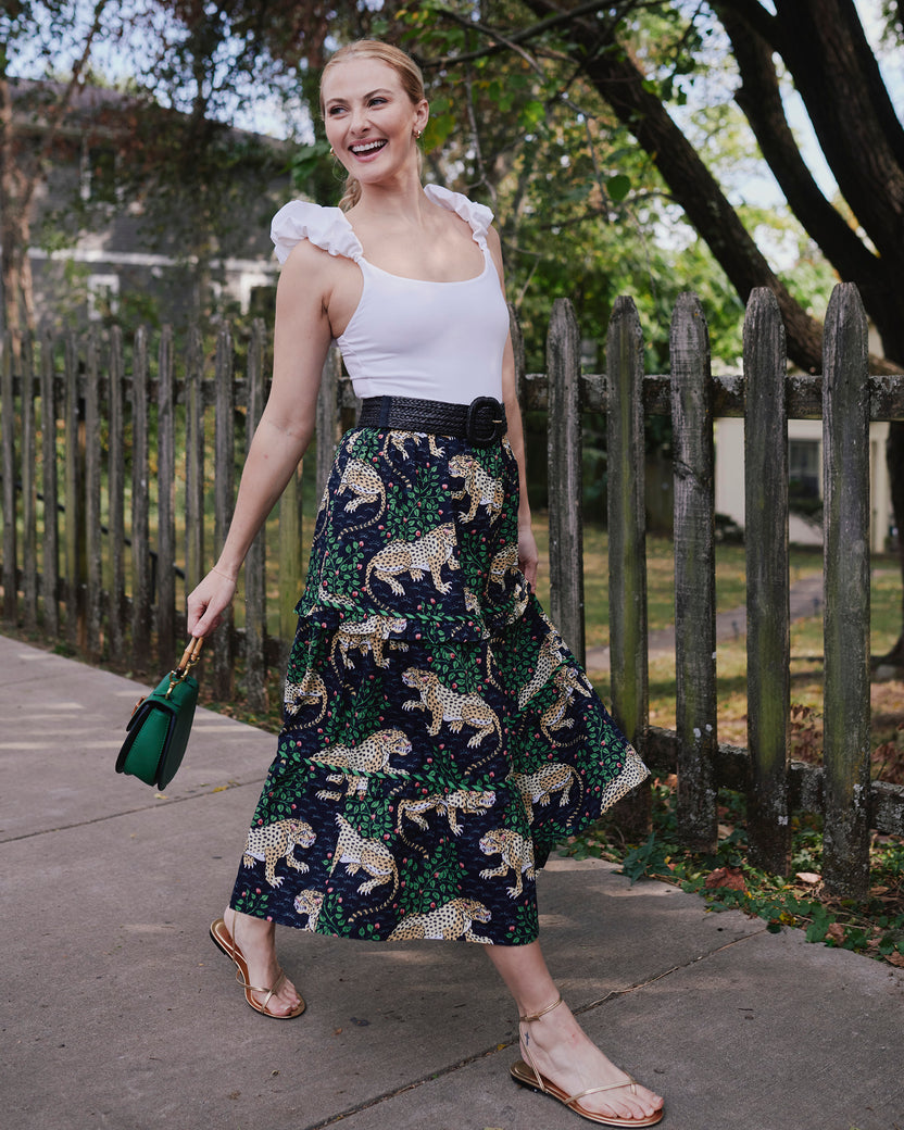 Bagheera - Now or Later Skirt - Ink - Printfresh