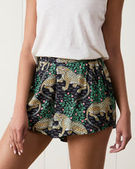 Bagheera - Satin Sweet Dreams Shorts - Ink - Printfresh