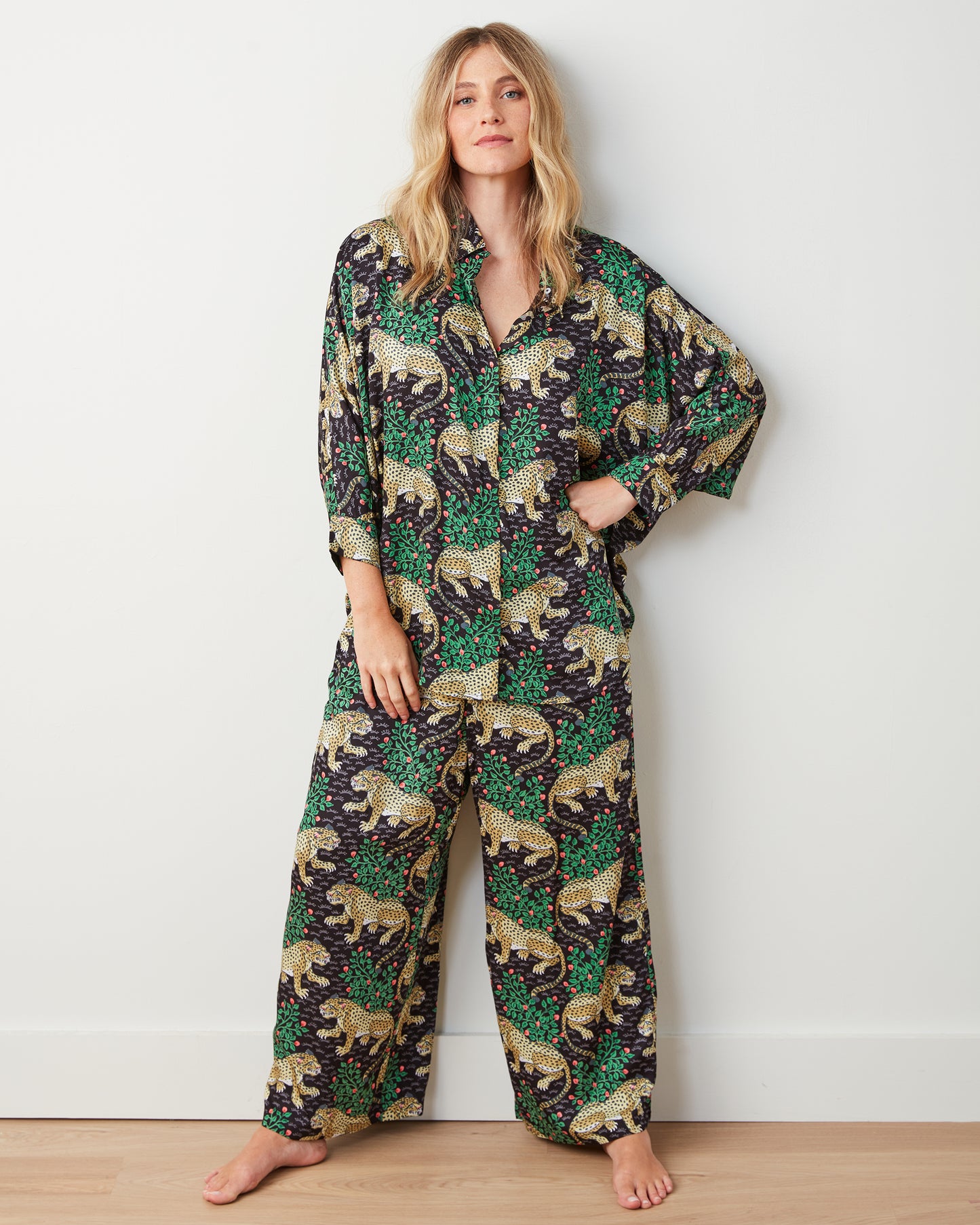 Bagheera - Eco Satin Stevie Set - Ink - Printfresh