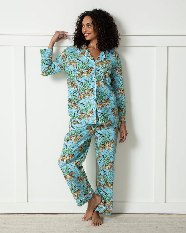 Bagheera - Long Sleep Set - Something Blue - Printfresh