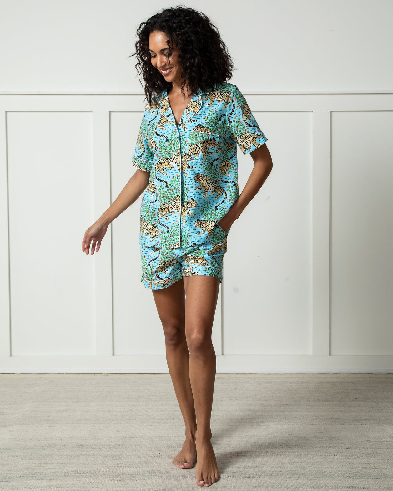 Bagheera - Short PJ Set - Something Blue - Printfresh