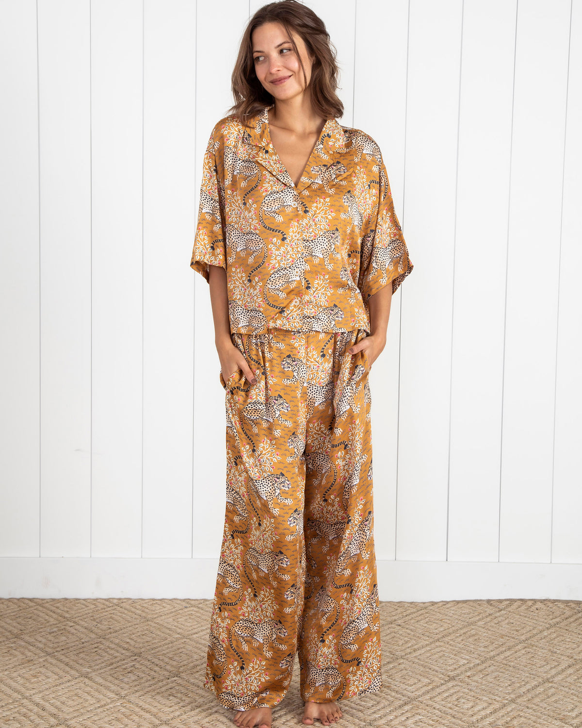 Bagheera - Eco Satin Wildest Dreams Set Bundle - Tobacco/Ink - Printfresh