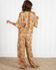 Bagheera - Satin Wildest Dreams Pajama Set - Tobacco - Printfresh