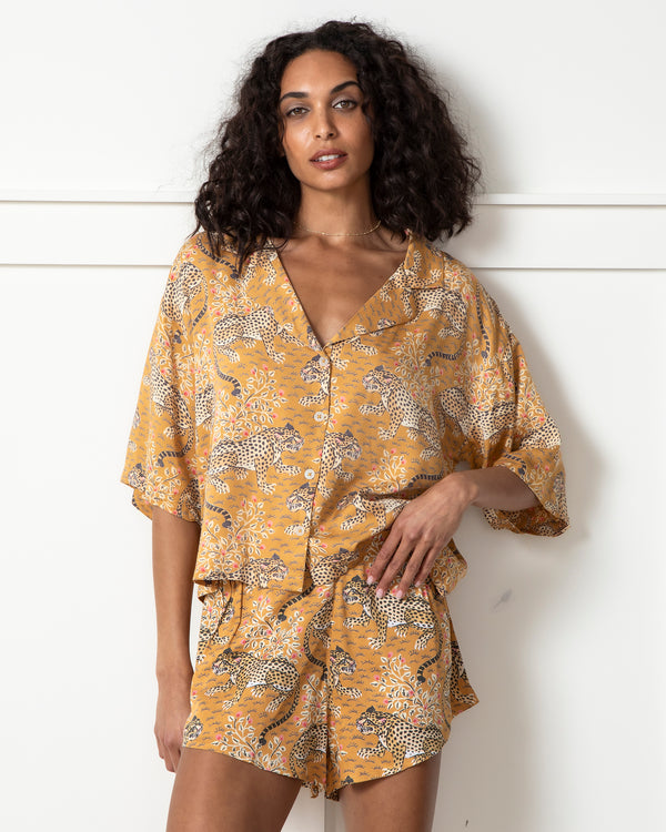 Bagheera - Satin Sweet Dreams Set - Tobacco - Printfresh