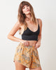 Bagheera - Satin Sweet Dreams Shorts - Tobacco - Printfresh