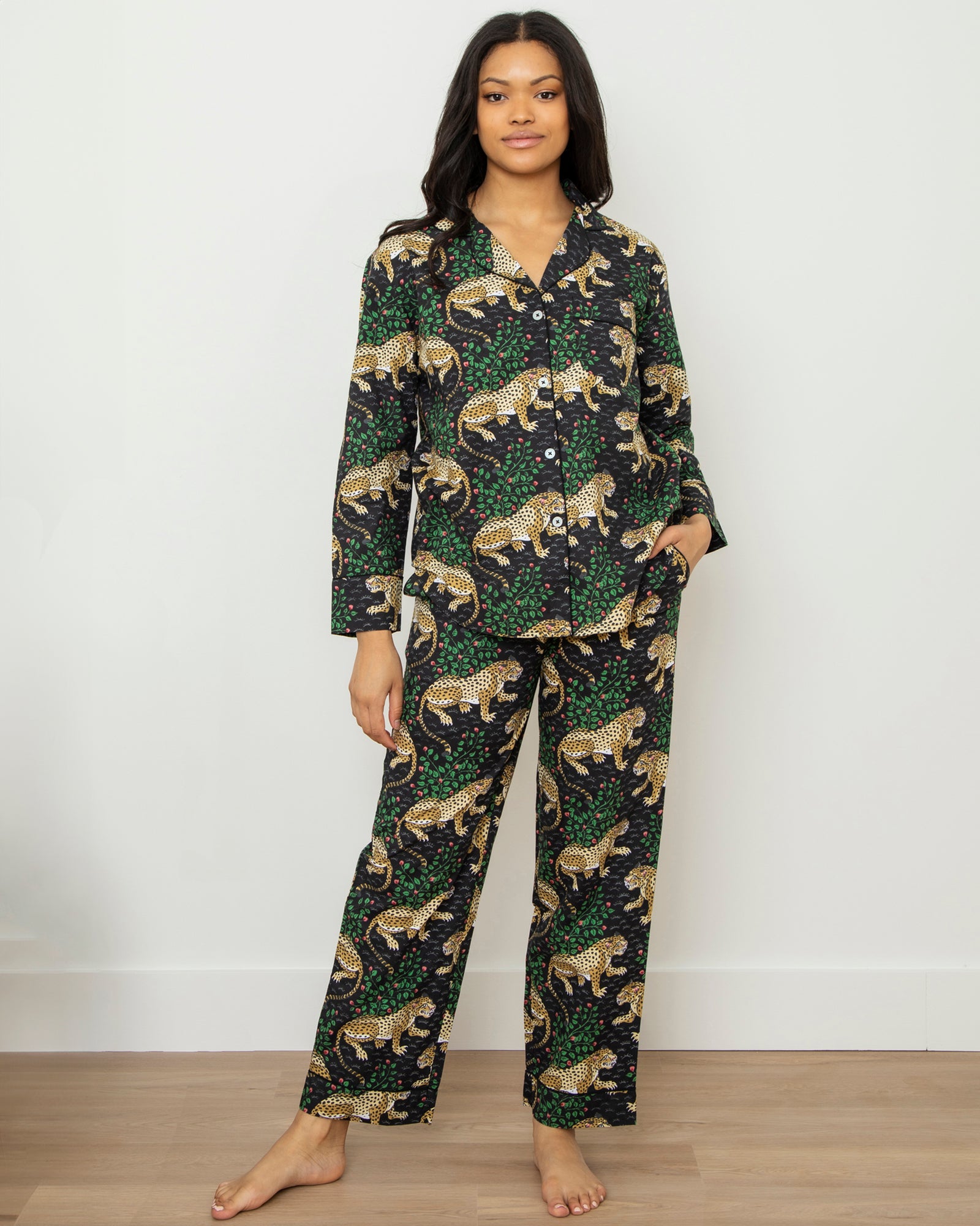 Bagheera - Tall Long PJ Set - Ink - Printfresh