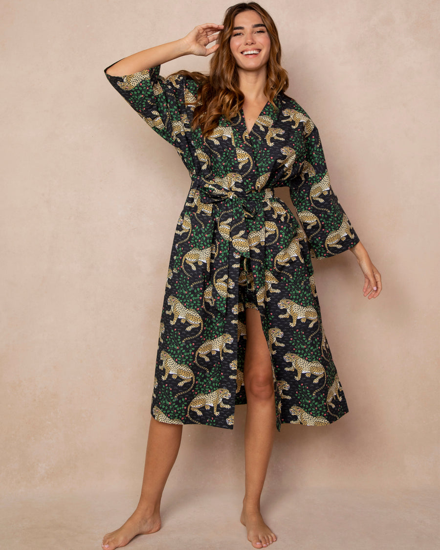 Robe Ink Bagheera Ink |Leopard Pajama Sets | Printfresh