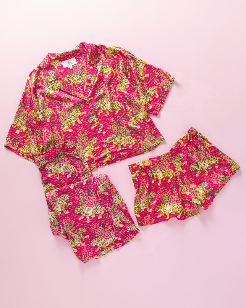 Bagheera - Eco Satin Dreams Bundle - Hot Pink - Printfresh