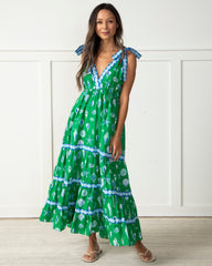 Beachcomber - Dune Dancer Dress - Golf Greens - Printfresh