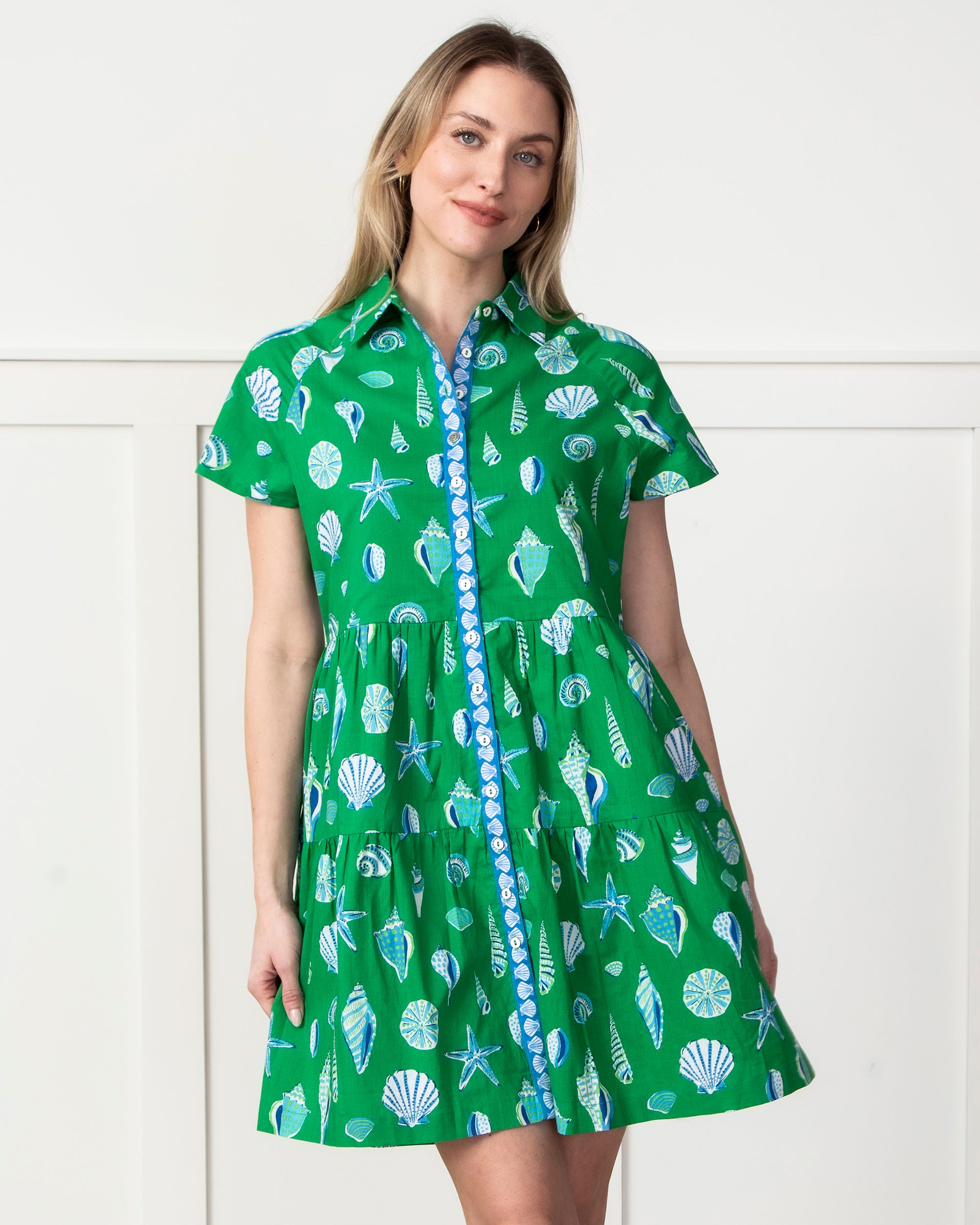Beachcomber - Easy Elegance Dress - Golf Greens - Printfresh