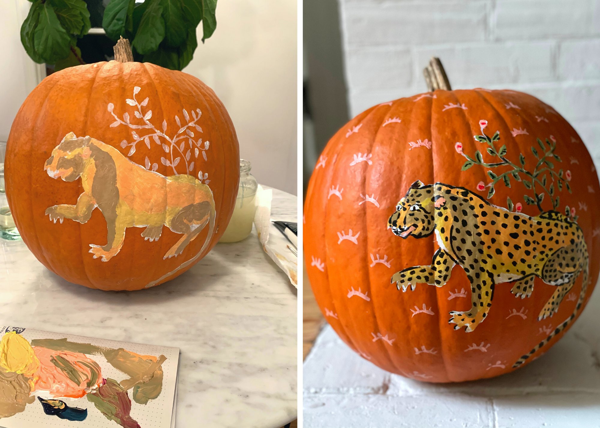 A Pumpkin Painting DIY + 10 Fun Things To Do This Fall