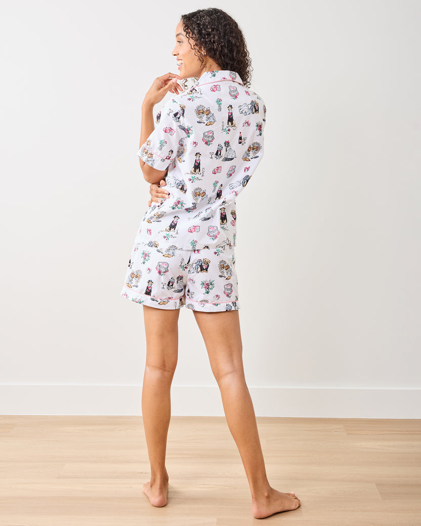 Fur Ever Yours - Short PJ Set - Cloud - Printfresh