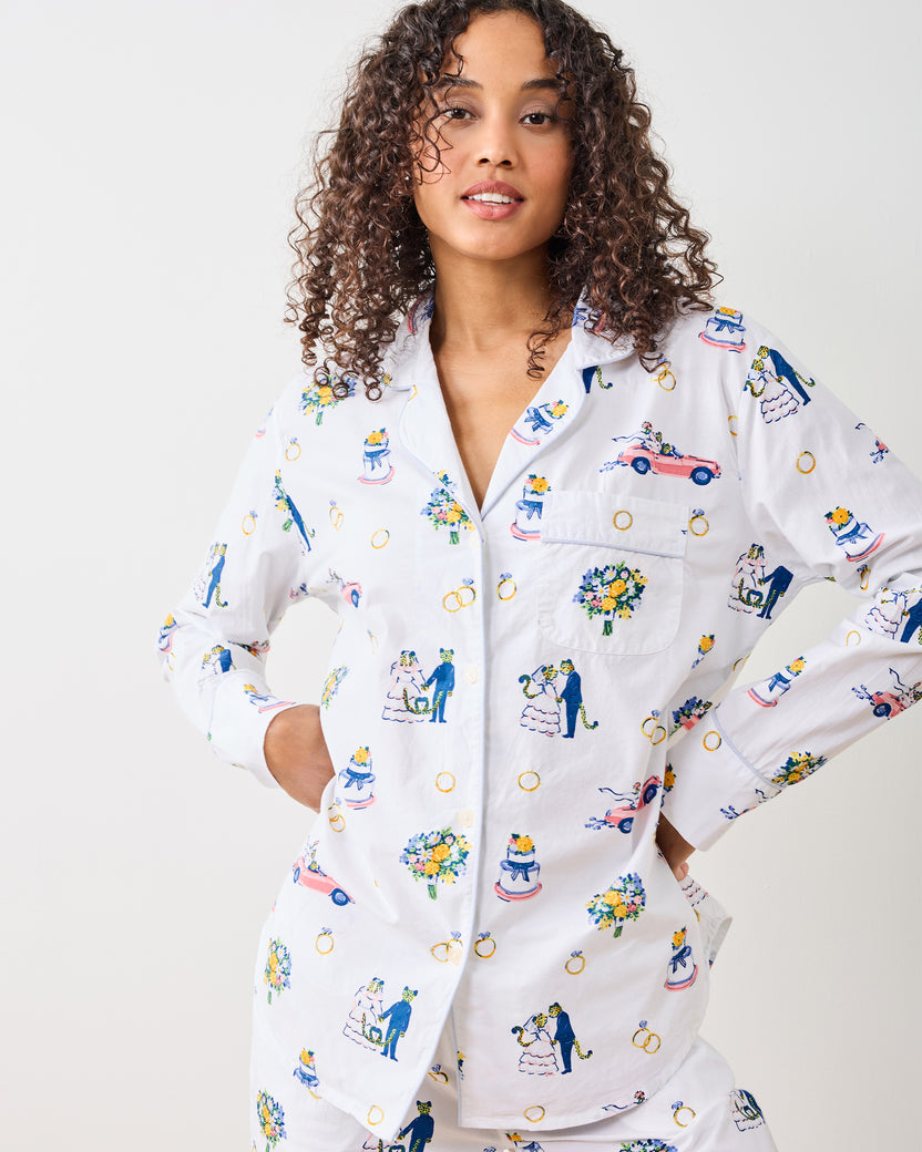 Happily Ever After - Long PJ Set - Cloud - Printfresh