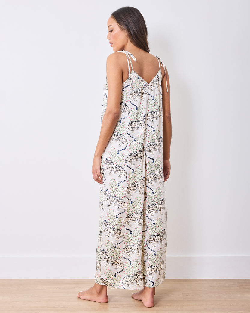 Bagheera - Eco Satin Jaipur Jumpsuit - Wedding Cake - Printfresh